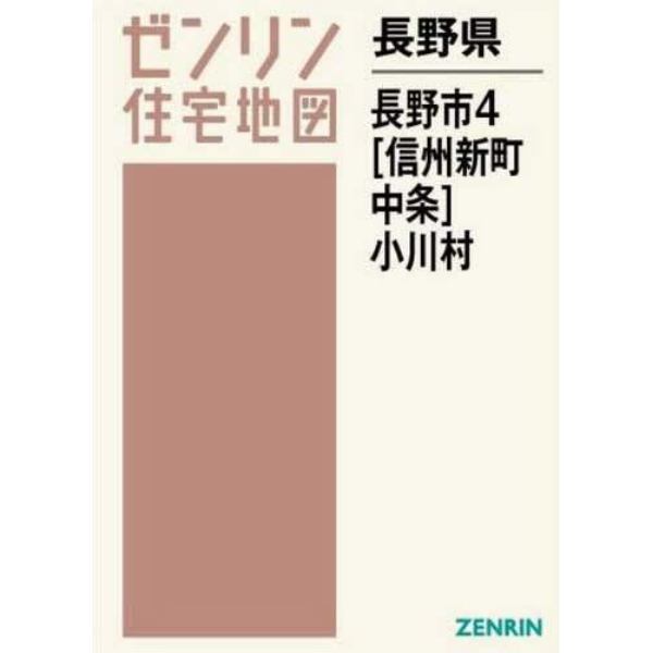 Ａ４　長野市　　　４　信州新町・中条