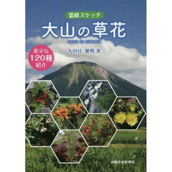 大山の草花　霊峰スケッチ　稀少な１２０種紹介