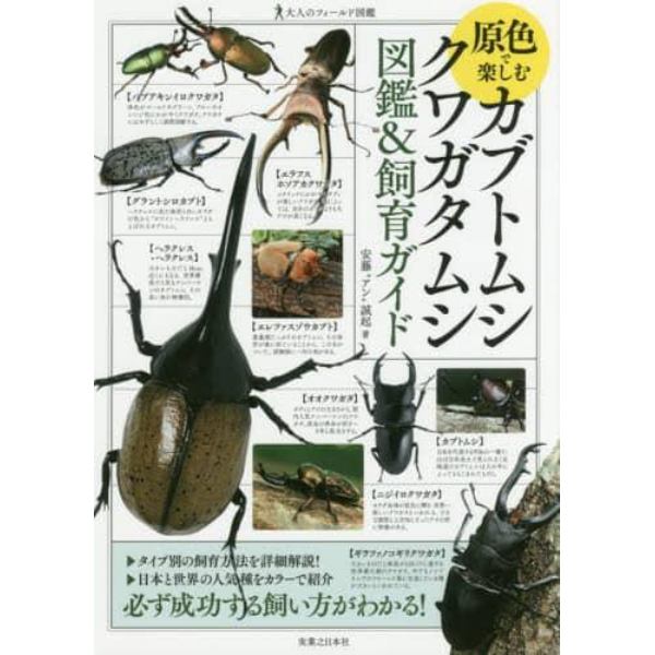 原色で楽しむカブトムシ・クワガタムシ図鑑＆飼育ガイド