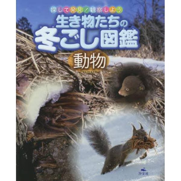 生き物たちの冬ごし図鑑　探して発見！観察しよう　動物