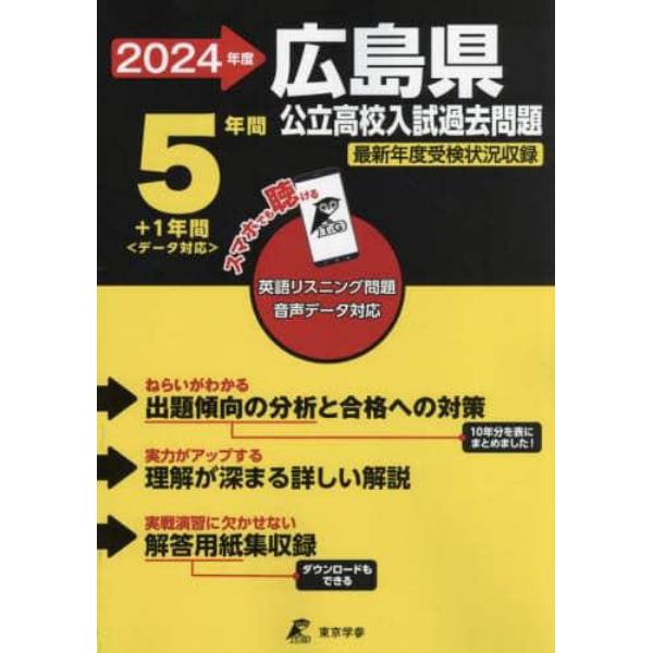 ’２４　広島県公立高校入試過去問題