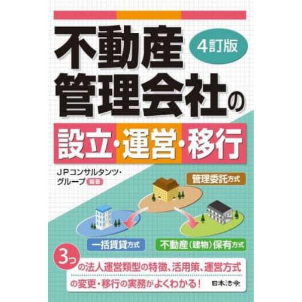 不動産管理会社の設立・運営・移行