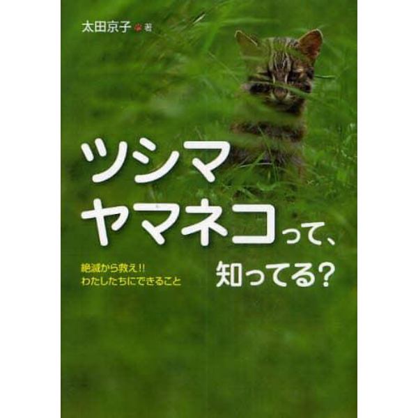 ツシマヤマネコって、知ってる？　絶滅から救え！！わたしたちにできること