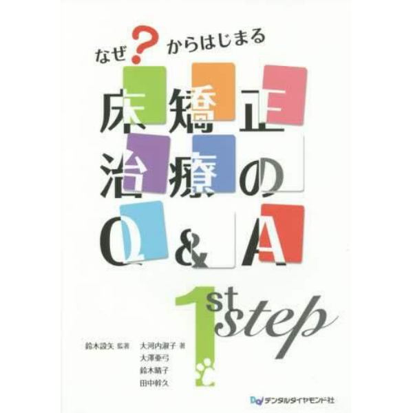 なぜ？からはじまる床矯正治療のＱ＆Ａ　１ｓｔ　ｓｔｅｐ