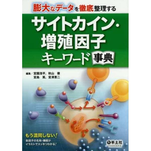 サイトカイン・増殖因子キーワード事典　膨大なデータを徹底整理する