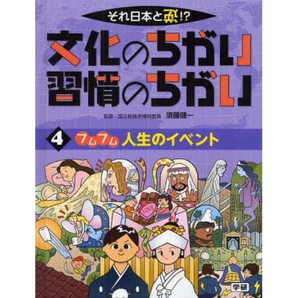 文化のちがい習慣のちがい　それ日本と逆！？　〔１〕４