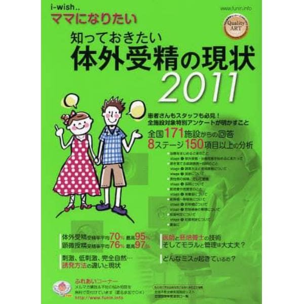 ｉ‐ｗｉｓｈ…ママになりたい　知っておきたい体外受精の現状　２０１１