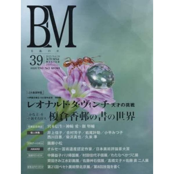 ＢＭ　美術の杜　３９（２０１５ＡＵＴＵＭＮ　＆　ＷＩＮＴＥＲ）