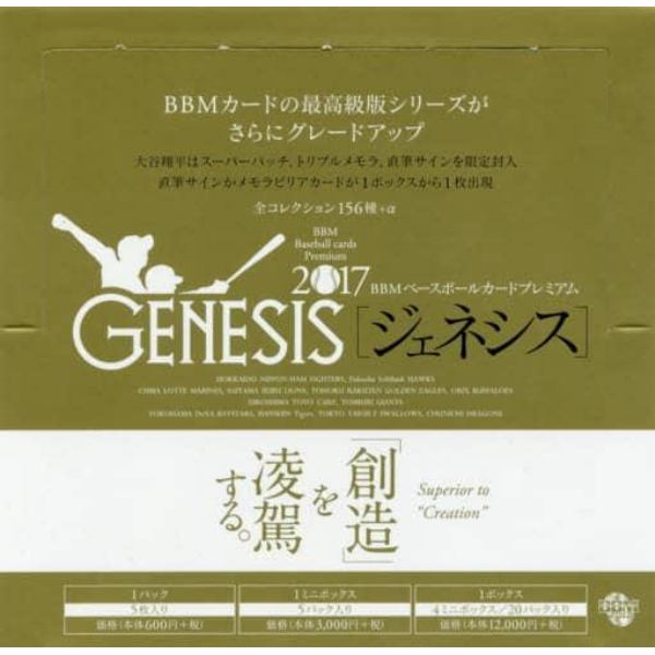 ＢＢＭ　’１７　ＧＥＮＥＳＩＳ　ＢＯＸ