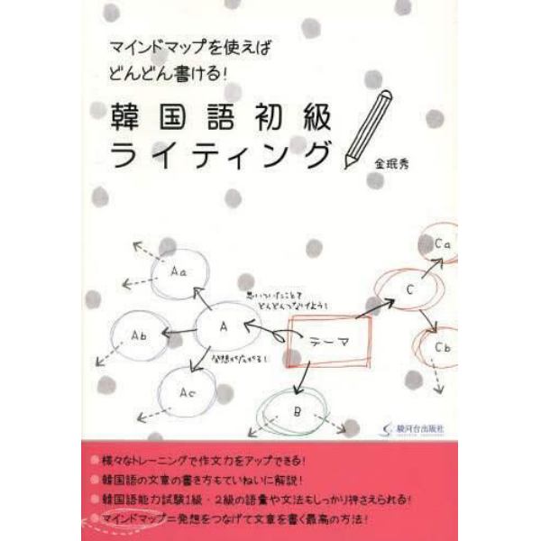 韓国語初級ライティング　マインドマップを使えばどんどん書ける！