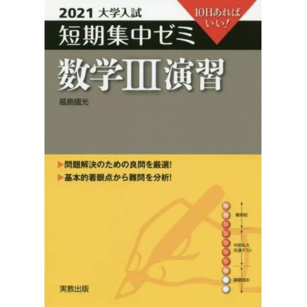 数学３演習　１０日あればいい！　２０２１