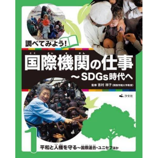 調べてみよう！国際機関の仕事　ＳＤＧｓ時代へ　１