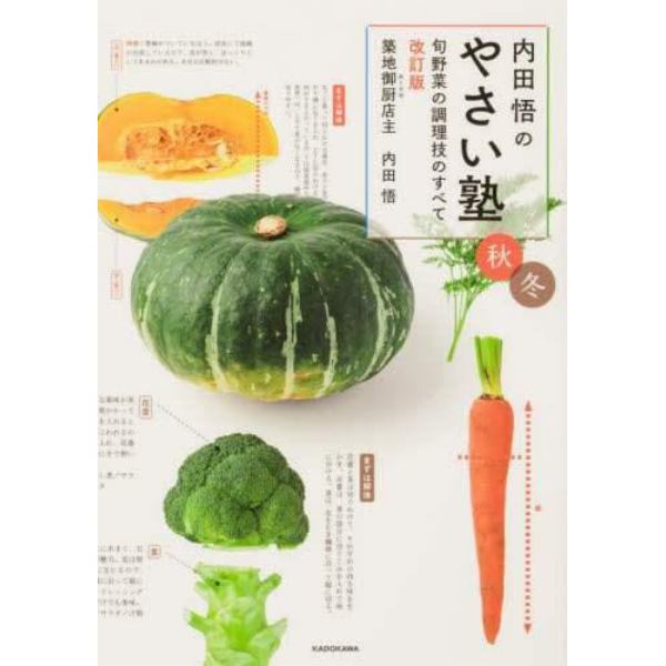 内田悟のやさい塾　旬野菜の調理技のすべて　秋冬