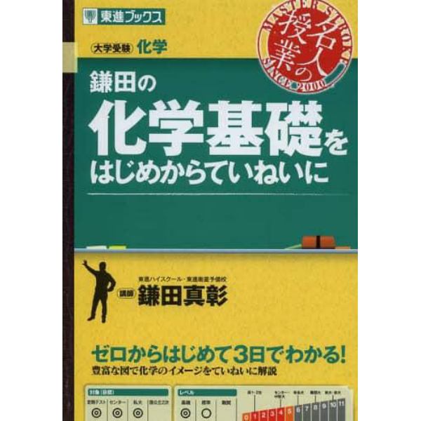 鎌田の化学基礎をはじめからていねいに　大学受験化学