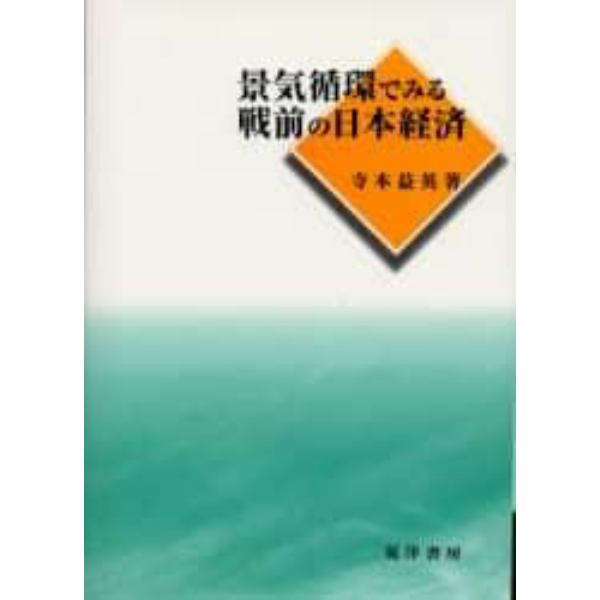 景気循環でみる戦前の日本経済