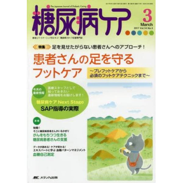 糖尿病ケア　患者とパートナーシップをむすぶ！糖尿病スタッフ応援専門誌　Ｖｏｌ．１４Ｎｏ．３（２０１７－３）