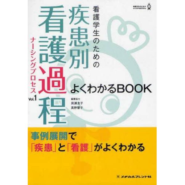 看護学生のための疾患別看護過程（ナーシングプロセス）よくわかるＢＯＯＫ　Ｖｏｌ．１