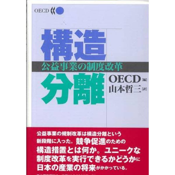 構造分離　公益事業の制度改革