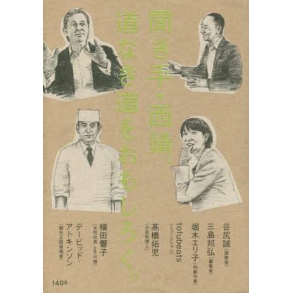 聞き手・西靖、道なき道をおもしろく。