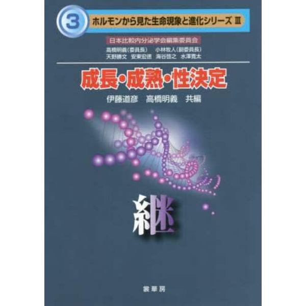 成長・成熟・性決定　継