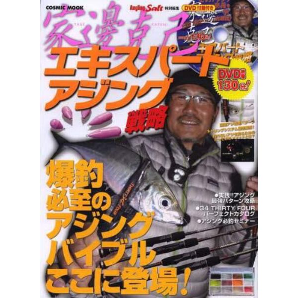 家邊克己エキスパートアジング戦略　ＤＶＤ映像１３０分！爆釣必至のアジングバイブルここに登場！