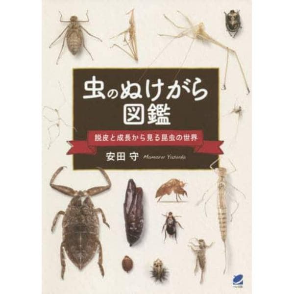 虫のぬけがら図鑑　脱皮と成長から見る昆虫の世界