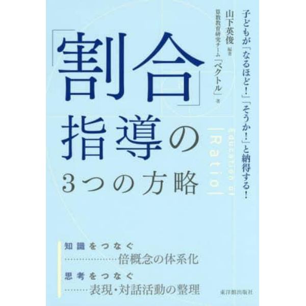 「割合」指導の３つの方略　子どもが「なるほど！」「そうか！」と納得する！