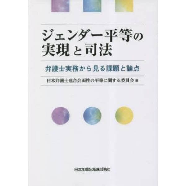 ジェンダー平等の実現と司法　弁護士実務から見る課題と論点