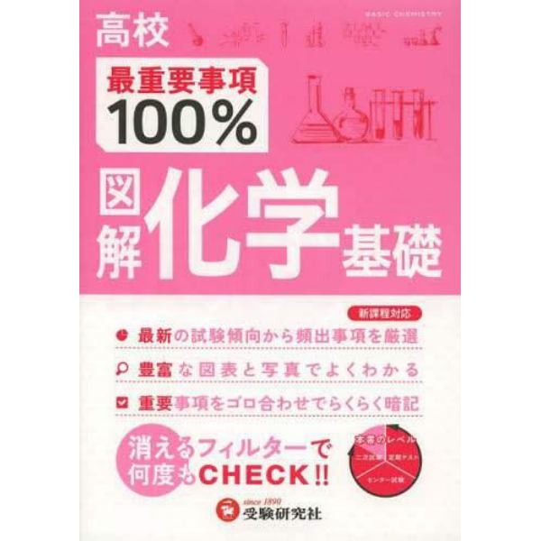 高校最重要事項１００％図解化学基礎