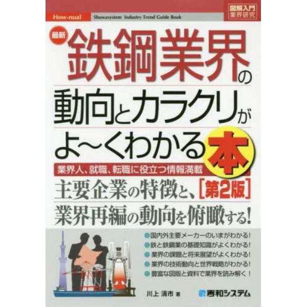 最新鉄鋼業界の動向とカラクリがよ～くわかる本　業界人、就職、転職に役立つ情報満載