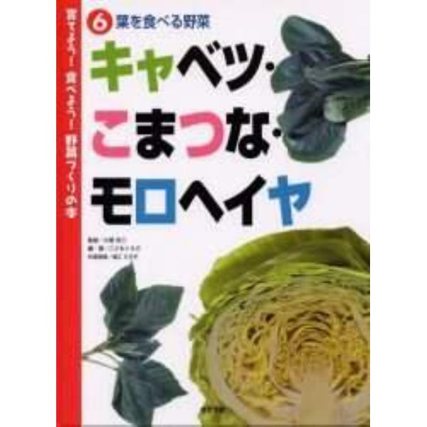 育てよう！食べよう！野菜づくりの本　６