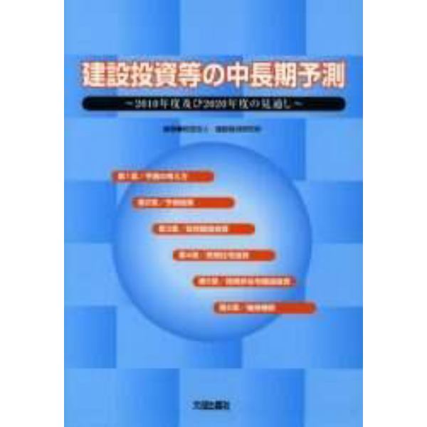 建設投資等の中長期予測　２０１０年度及び２０２０年度の見通し