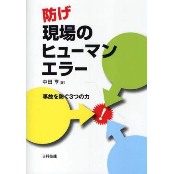 防げ現場のヒューマンエラー　事故を防ぐ３つの力