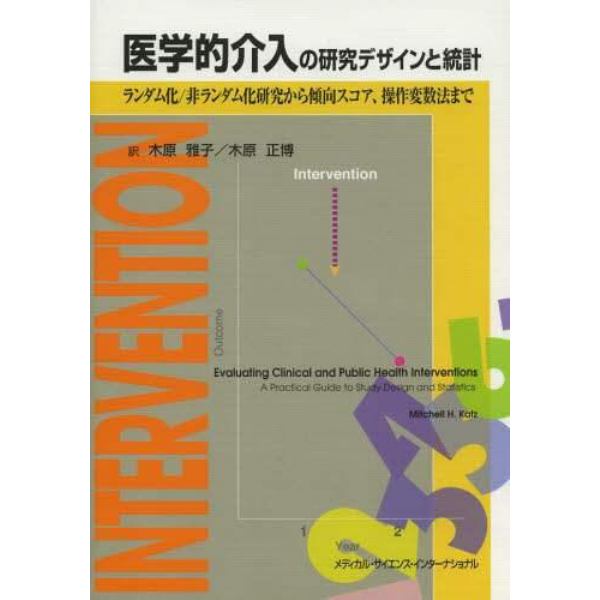 医学的介入の研究デザインと統計　ランダム化／非ランダム化研究から傾向スコア、操作変数法まで