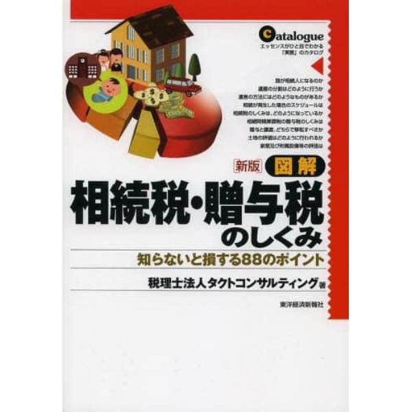 図解相続税・贈与税のしくみ　知らないと損する８８のポイント　エッセンスがひと目でわかる「実務」のカタログ