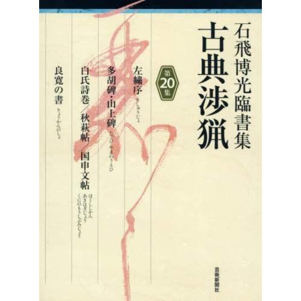 古典渉猟　石飛博光臨書集　第２０集