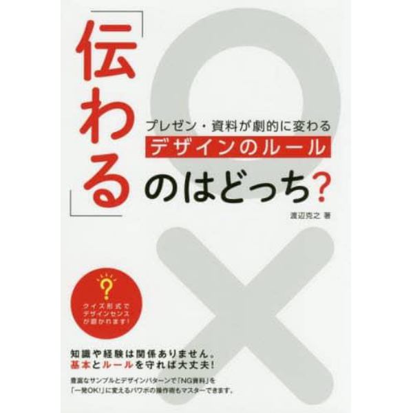 「伝わる」のはどっち？　プレゼン・資料が劇的に変わるデザインのルール