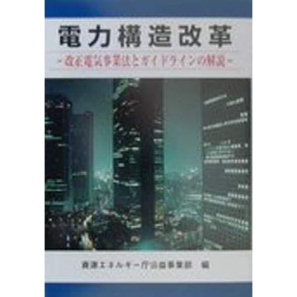 電力構造改革　改正電気事業法とガイドラインの解説