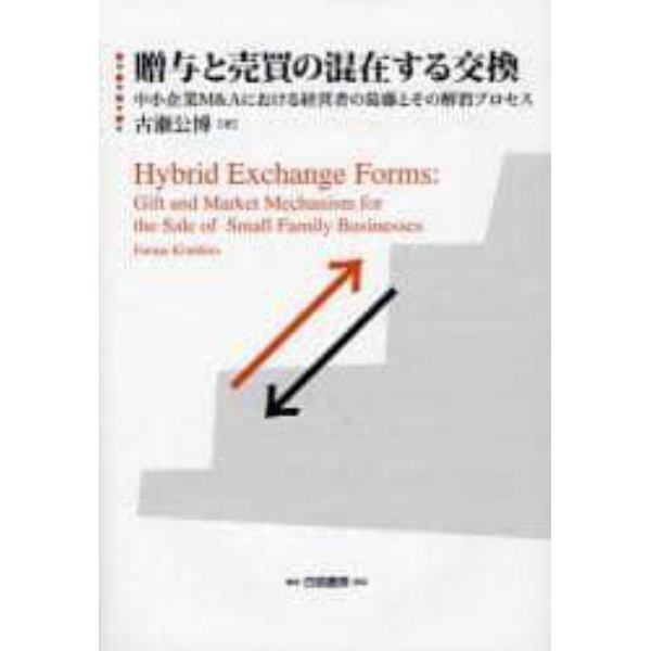 贈与と売買の混在する交換　中小企業Ｍ＆Ａにおける経営者の葛藤とその解消プロセス