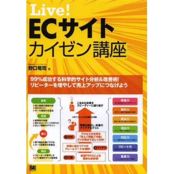 Ｌｉｖｅ！ＥＣサイトカイゼン講座　確実にショップが伸びる勝ちパターンがあった！