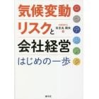 気候変動リスクと会社経営はじめの一歩