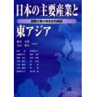 日本の主要産業と東アジア　国際分業の経営史的検証