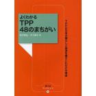 よくわかるＴＰＰ　４８のまちがい　ＴＰＰが日本の暮らしと経済を壊すこれだけの理由