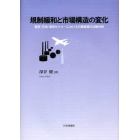 規制緩和と市場構造の変化　航空・石油・通信セクターにおける均衡経路の比較分析