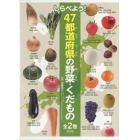 しらべよう！４７都道府県の野菜・くだもの　２巻セット