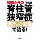 ５０歳からの脊柱管狭窄症は９０％の固定で治る！