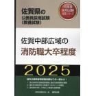 ’２５　佐賀中部広域の消防職大卒程度