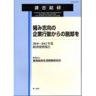 縮み志向の企業行動からの脱却を