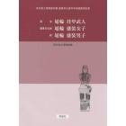 国宝　埴輪挂甲武人　重要文化財　埴輪盛装女子　附　埴輪盛装男子