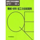 機械・材料・加工の技術開発